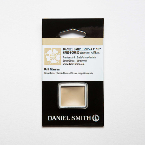 Daniel Smith Watercolor 1/2 Pan Buff Titanium