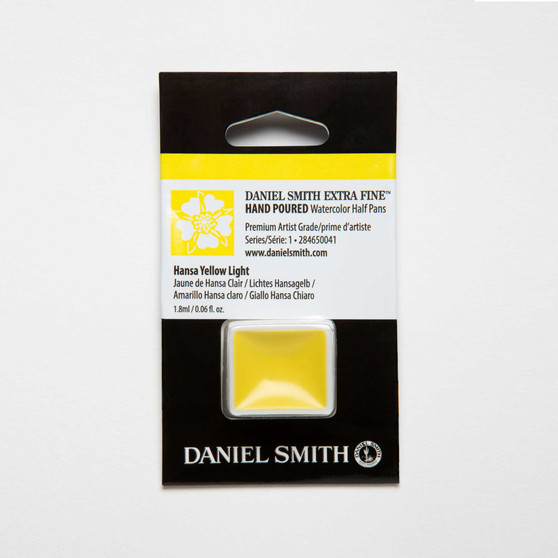 Daniel Smith Watercolor 1/2 Pan Hansa Yellow Light