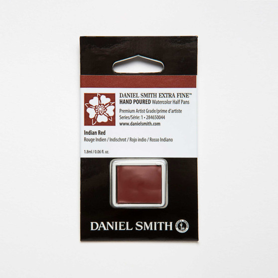 Daniel Smith Watercolor 1/2 Pan Indian Red