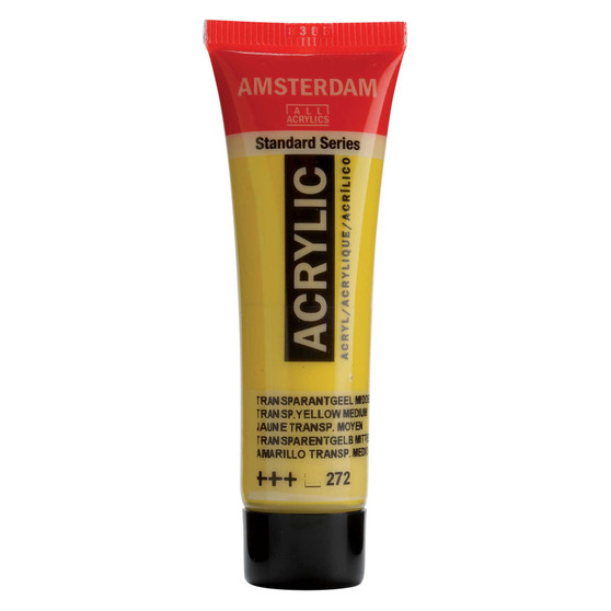 Amsterdam Acrylic 20ml Tube Transparent Yellow Medium