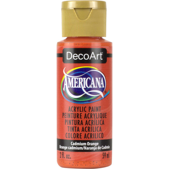 DecoArt Americana Acrylic 2oz Cadmium Orange