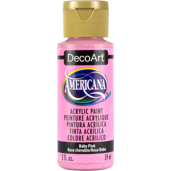 DecoArt Americana Acrylic 2oz Baby Pink