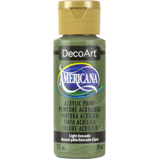 DecoArt Americana Acrylic 2oz Light Avacado