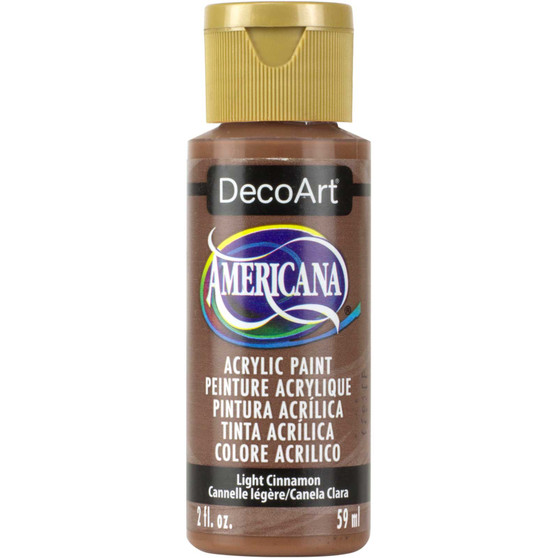DecoArt Americana Acrylic 2oz Light Cinnamon