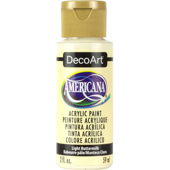 DecoArt Americana Acrylic 2oz Light Buttermilk