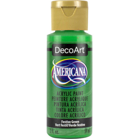 DecoArt Americana Acrylic 2oz Festive Green