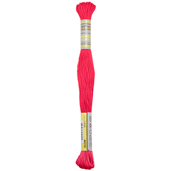 Sullivans Embroidery Floss Bright Red
