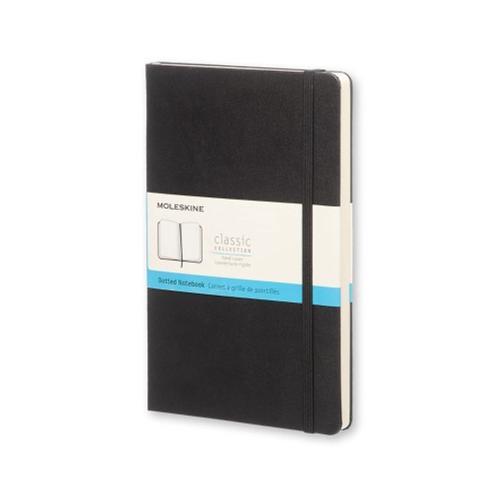 Moleskine Classic Notebook Hard Cover Large Dotted Black