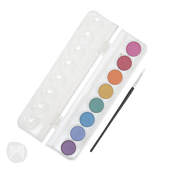 Micador jR. Metallic Watercolour Palette Set of 12