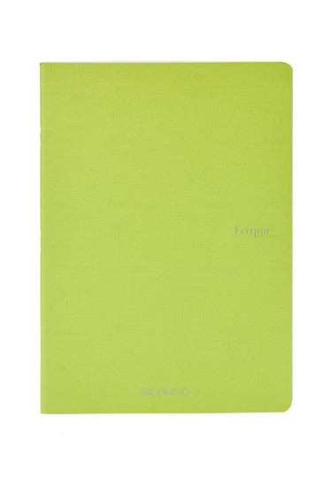 Fabriano EcoQua Staple-bound Lined Paper 8.2"x11.7" Lime