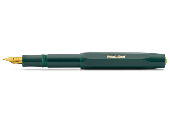 Kaweco Classic Sport Fountain Pen Green Fine Nib