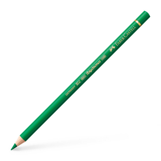 Faber-Castell Polychromos Colored Pencil Emerald Green Faber-Castell Polychromos Colored Pencil Emerald Green