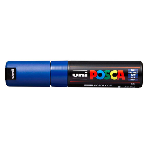 POSCA Paint Marker PC-7M Broad Bullet Tip Blue