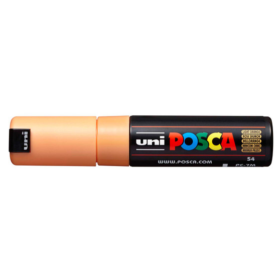 POSCA Paint Marker PC-7M Broad Bullet Tip Light Orange