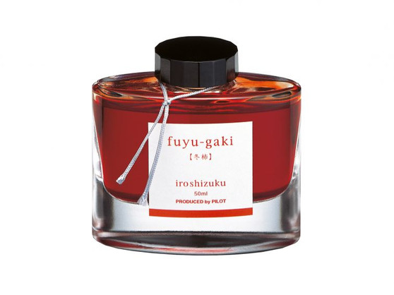 Pilot Iroshizuku Ink 50ml Bottle Fuyu-Gaki Scarlet