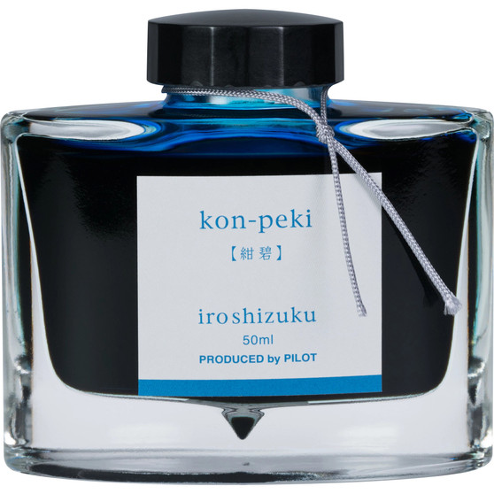 Pilot Iroshizuku Ink 50ml Bottle Kon-Peki Cerulean