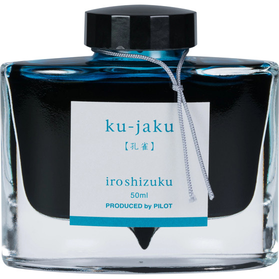 Pilot Iroshizuku Ink 50ml Bottle Ku-Jaku Peacock