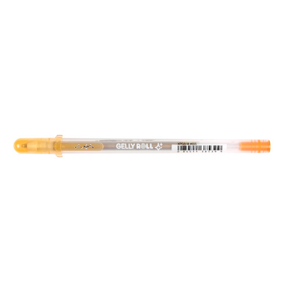 Sakura Gelly Roll Pen Silver Shadow Orange