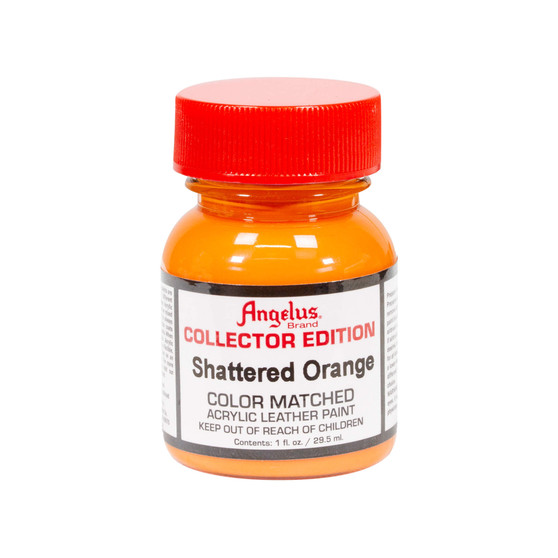 Angelus Collector Edition Acrylic Leather Paint 1oz Shattered Orange