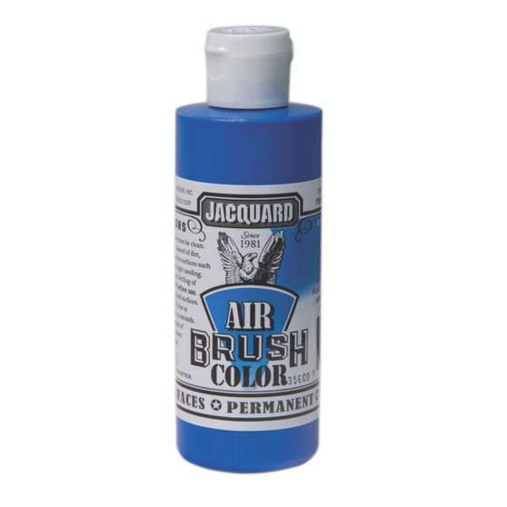 Jacquard Airbrush Color 4oz Metallic Blue