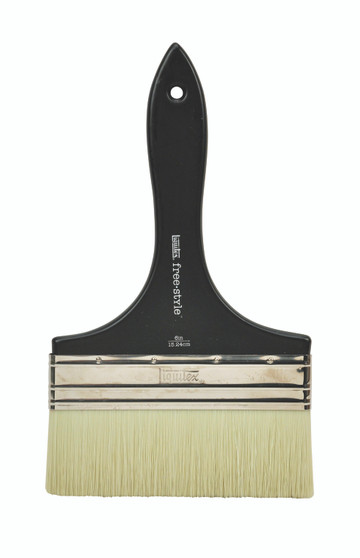 Liquitex Free-Style Brush Short Handle Broad Flat 6"