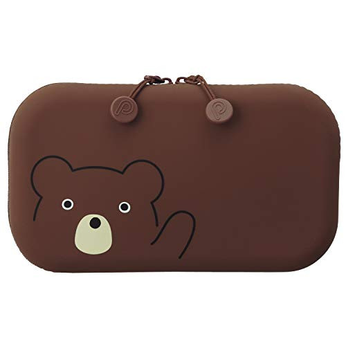 PuniLabo Soft Silicone Zipper Pouch Bear