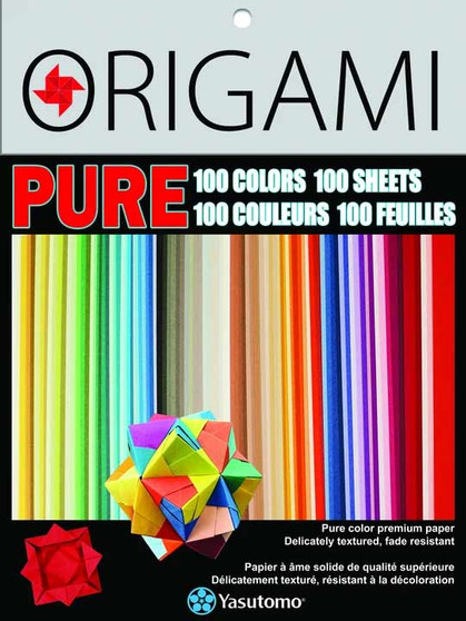 Yasutomo PURE Color Origami 100 Color 100 Sheets