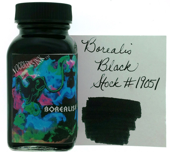 Noodler's Fountain Pen Ink 3oz Borealis Black
