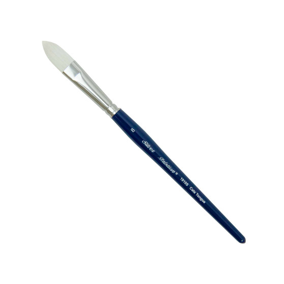 Silver Brush Bristlon Short Handle Brush Cat Tongue 8