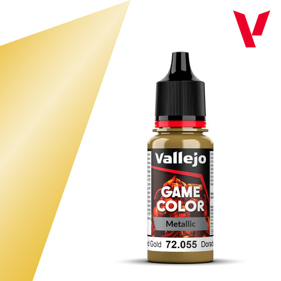 Vallejo Game Color Acrylic 17ml Polished Gold