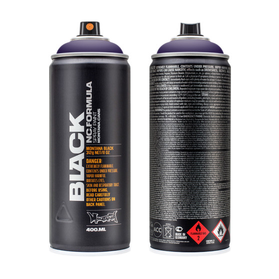 Montana Black High-Pressure Spray Paint Can Universe