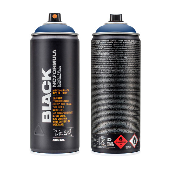 Montana Black High-Pressure Spray Paint Can Ultramarine