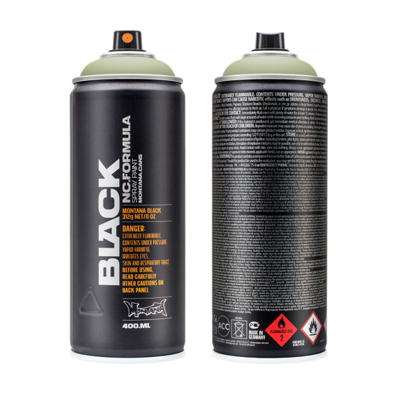 Montana Black High-Pressure Spray Paint Can Reseda