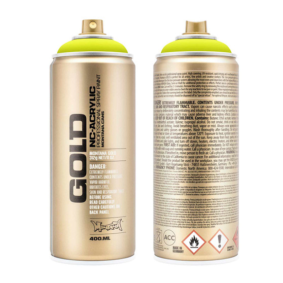 Montana GOLD Spray Paint Flash Yellow