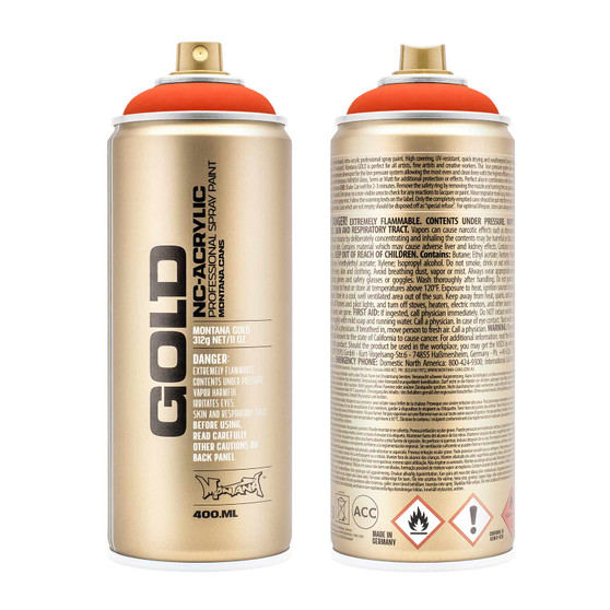 Montana GOLD Spray Paint Power Orange