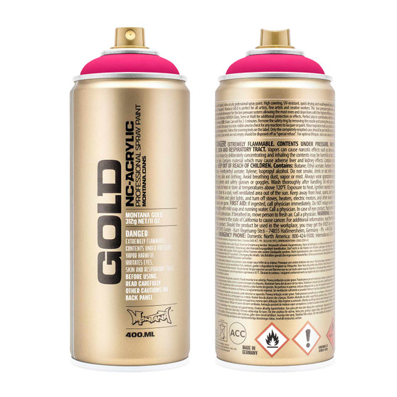 Montana GOLD Spray Paint Gleaming Pink