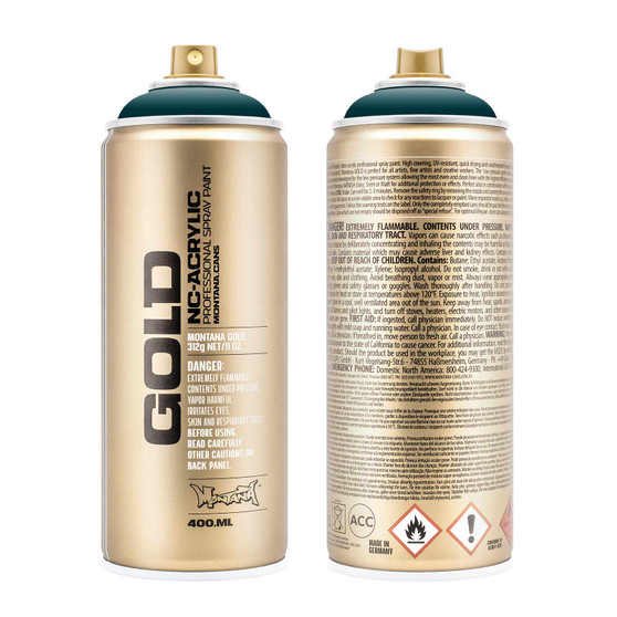 Montana GOLD Spray Paint Petrol