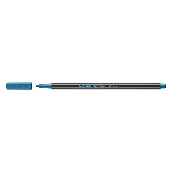 Stabilo Pen 68 Metallic Blue