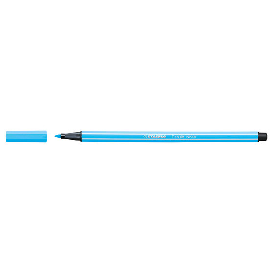 Stabilo Pen 68 Marker Fluorescent Blue