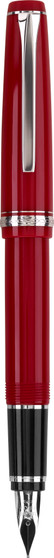 Pilot Falcon Fountain Pen Red/Silver M