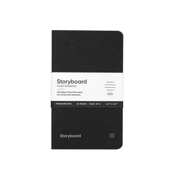 Endless Storyboard Pocket 2 Pack Ruled