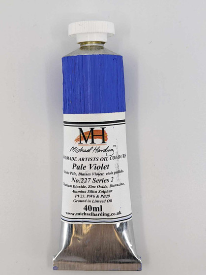 Michael Harding Artist Oil Paint 40ml Tube Pale Violet