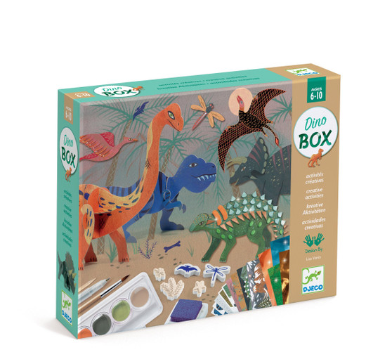 Djeco The World of Dinosaurs Multi-Activity Craft Kit