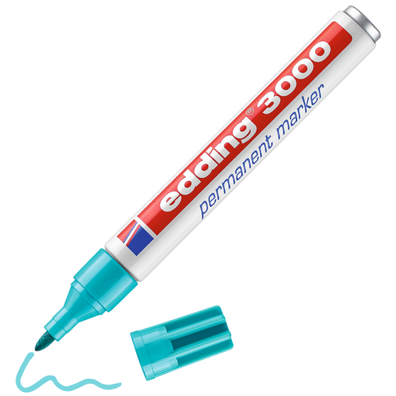 edding 3000 Permanent Bullet Marker Turquoise