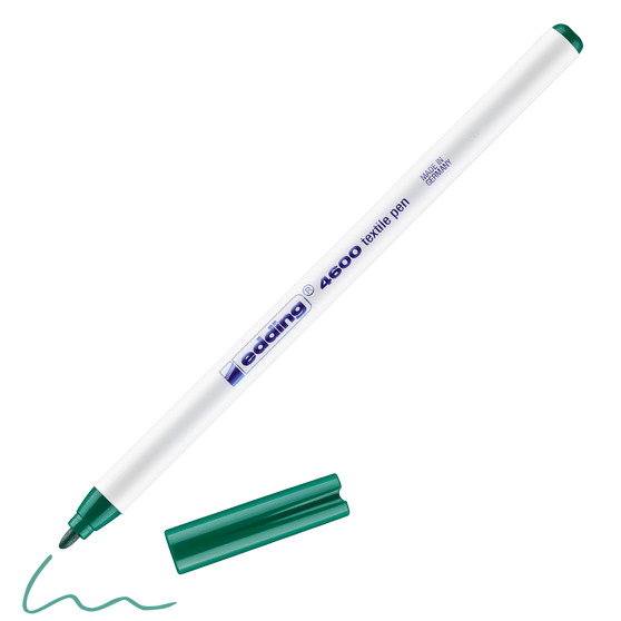 edding 4600 Textile Pen Green