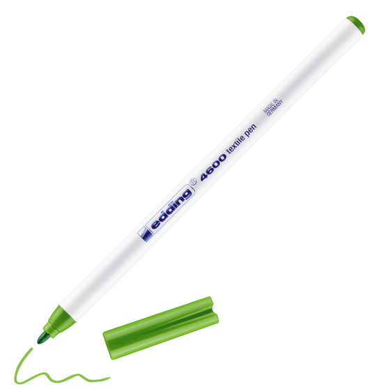 edding 4600 Textile Pen Light Green
