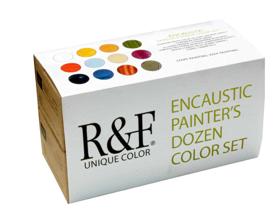 R&F Encaustic Painter's Dozen Set