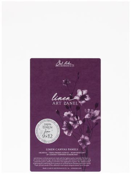 Jack Richeson Linen Art Panel Fine 9X12 Jack Richeson Linen Art Panel Fine 9X12