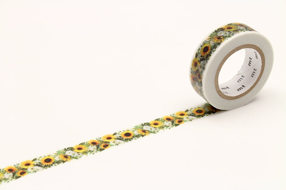 MT Washi Tape 15mm Sunflower