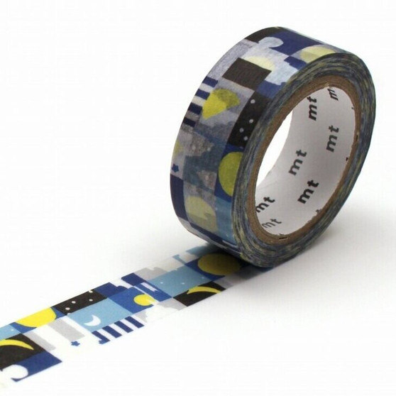 MT Washi Tape 15mm Sou-Sou Moon & Stars
